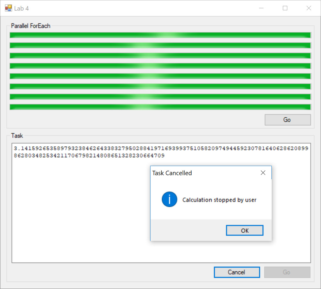 Demo of Program